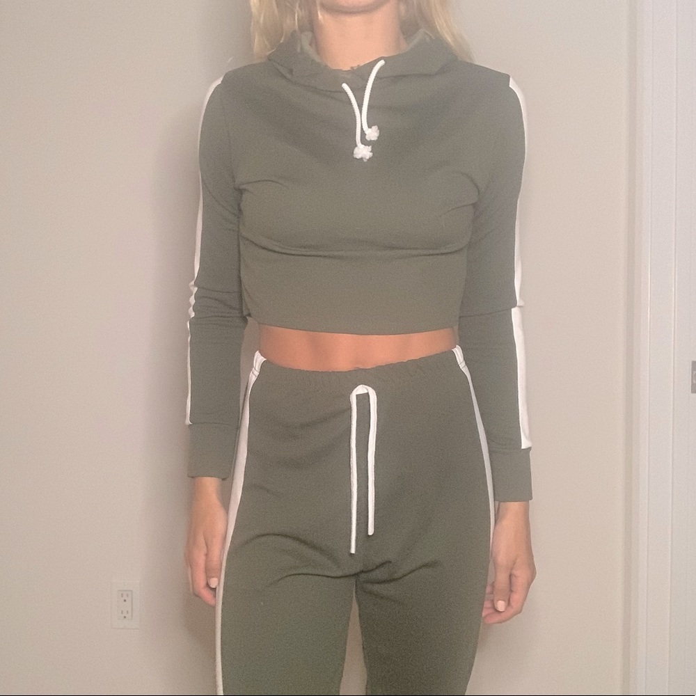 Femme Luxe Olive green marching travel set